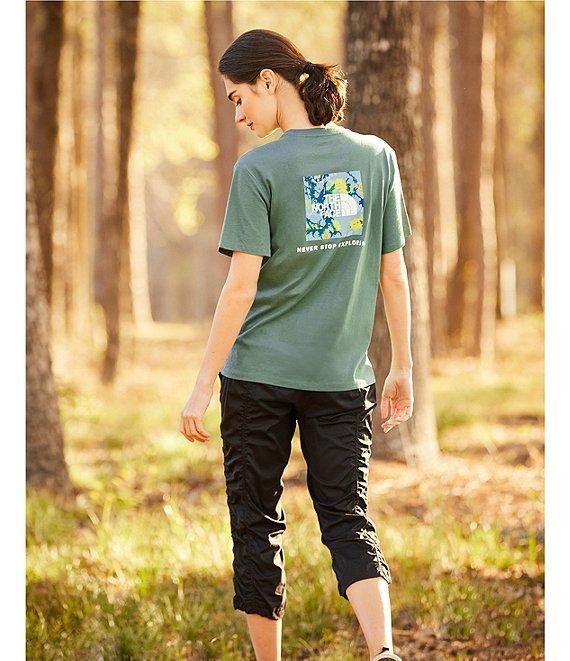 The North Face Crew Neck Rib Knit Short Sleeve Box Tee Product Image