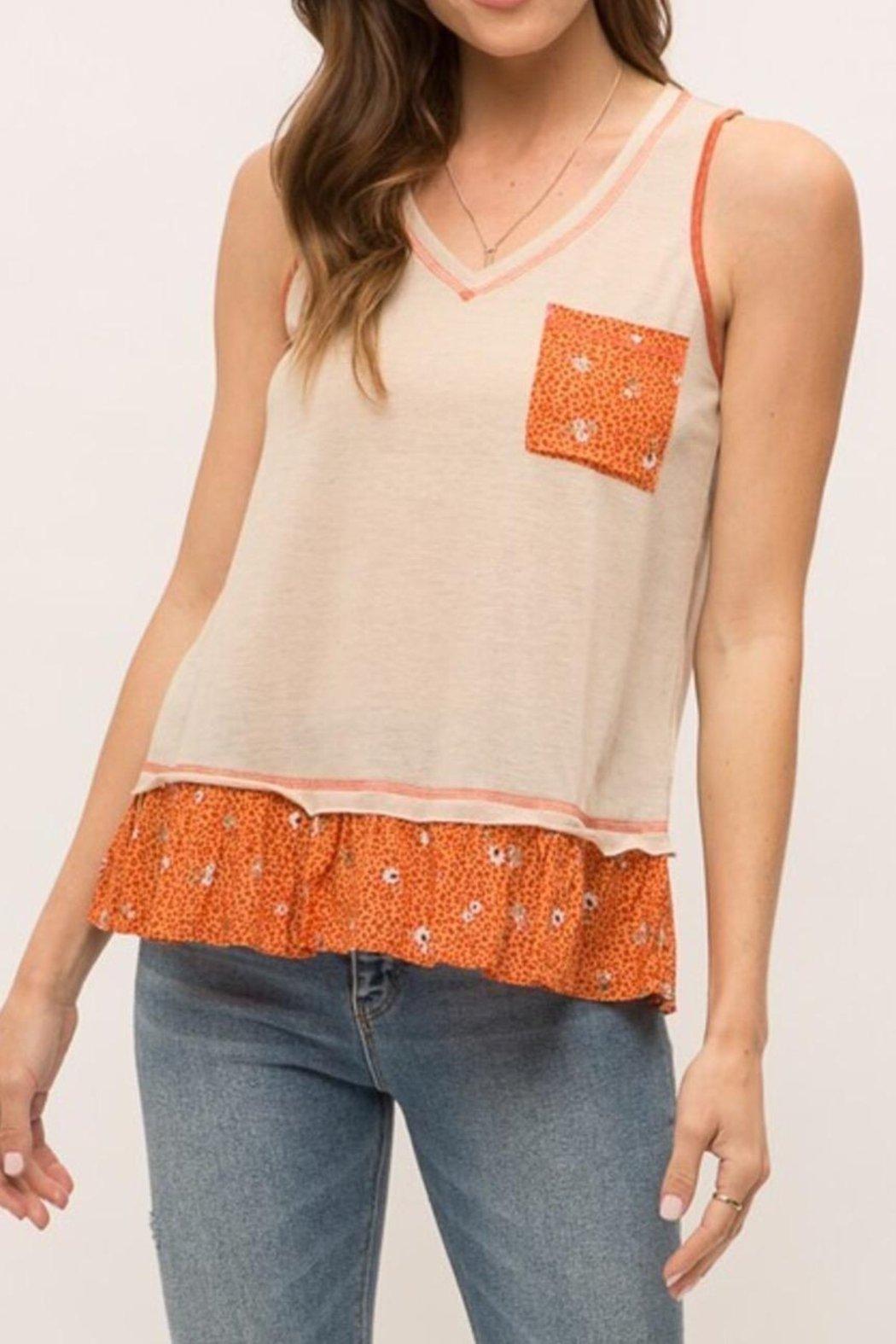 Ruffle Bottom Tank Product Image