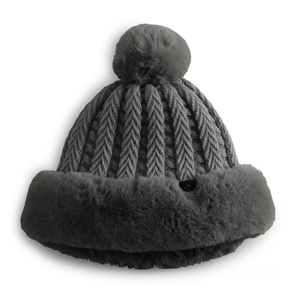 Women's Nanette Lepore Oversized Faux Fur Hat, Gray Product Image