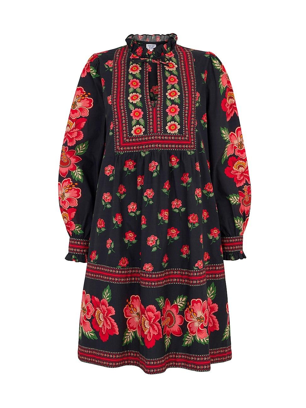 Womens Scarlet Folk Nell Mini Dress Product Image