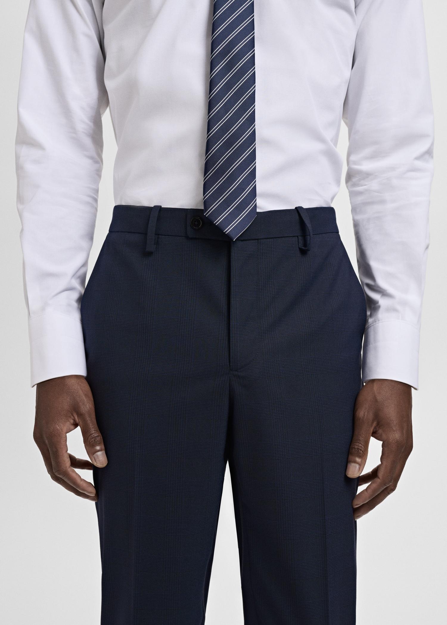 Milan slim-fit suit pants - Men | MANGO USA Product Image