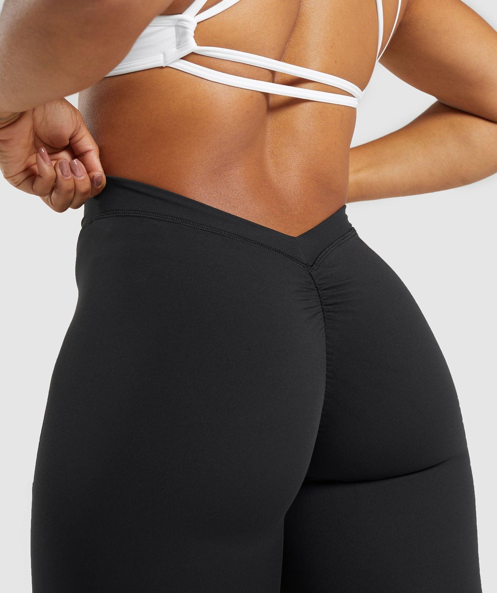 Lifting Dipped Waistband Leggings Product Image