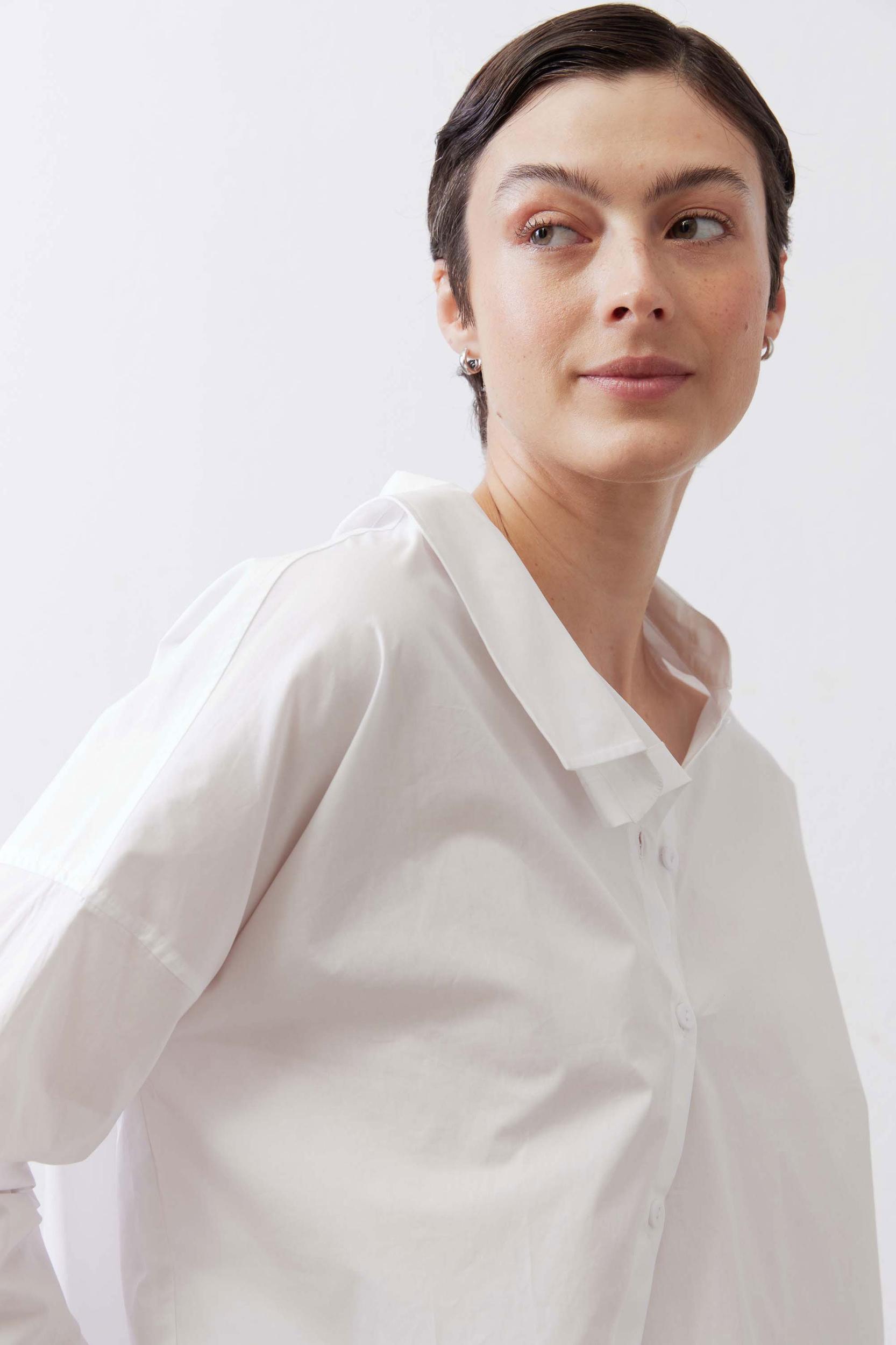 Woke Up Like This Button Down Top Product Image