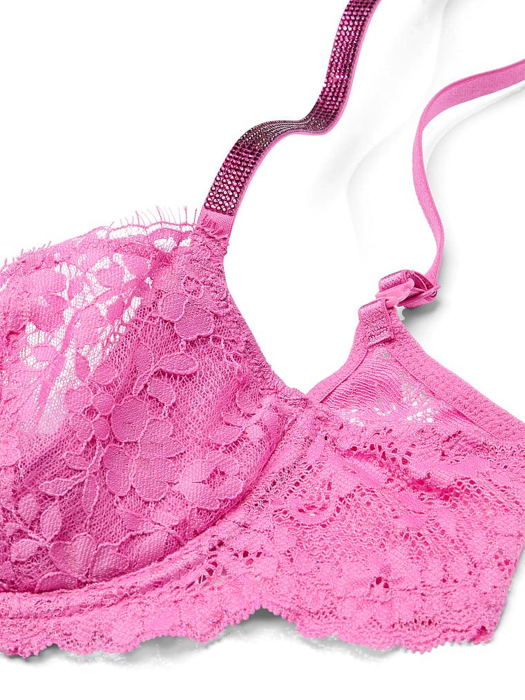 Wicked Twinkle Strap Unlined Lace Balconette Bra Product Image