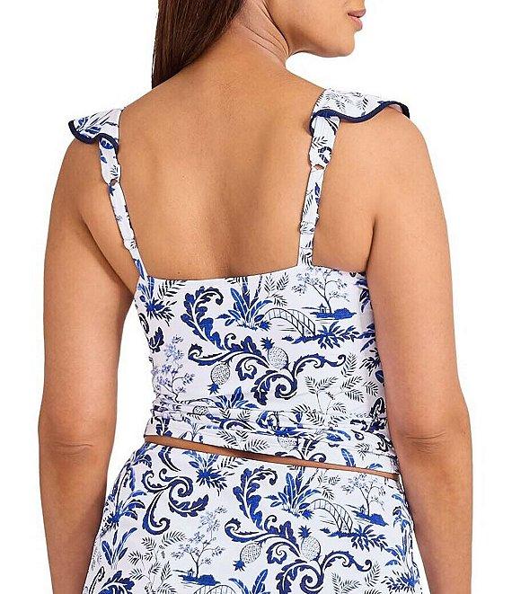 Tommy Bahama Terrazzo Tile High Waist Skirt Swim Bottom Product Image