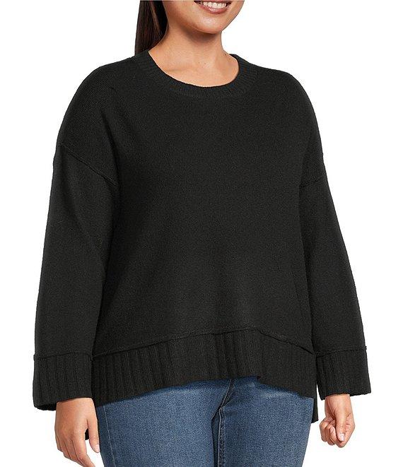Westbound Plus Wool Blend Long Sleeve Crew Neck Sweater Product Image