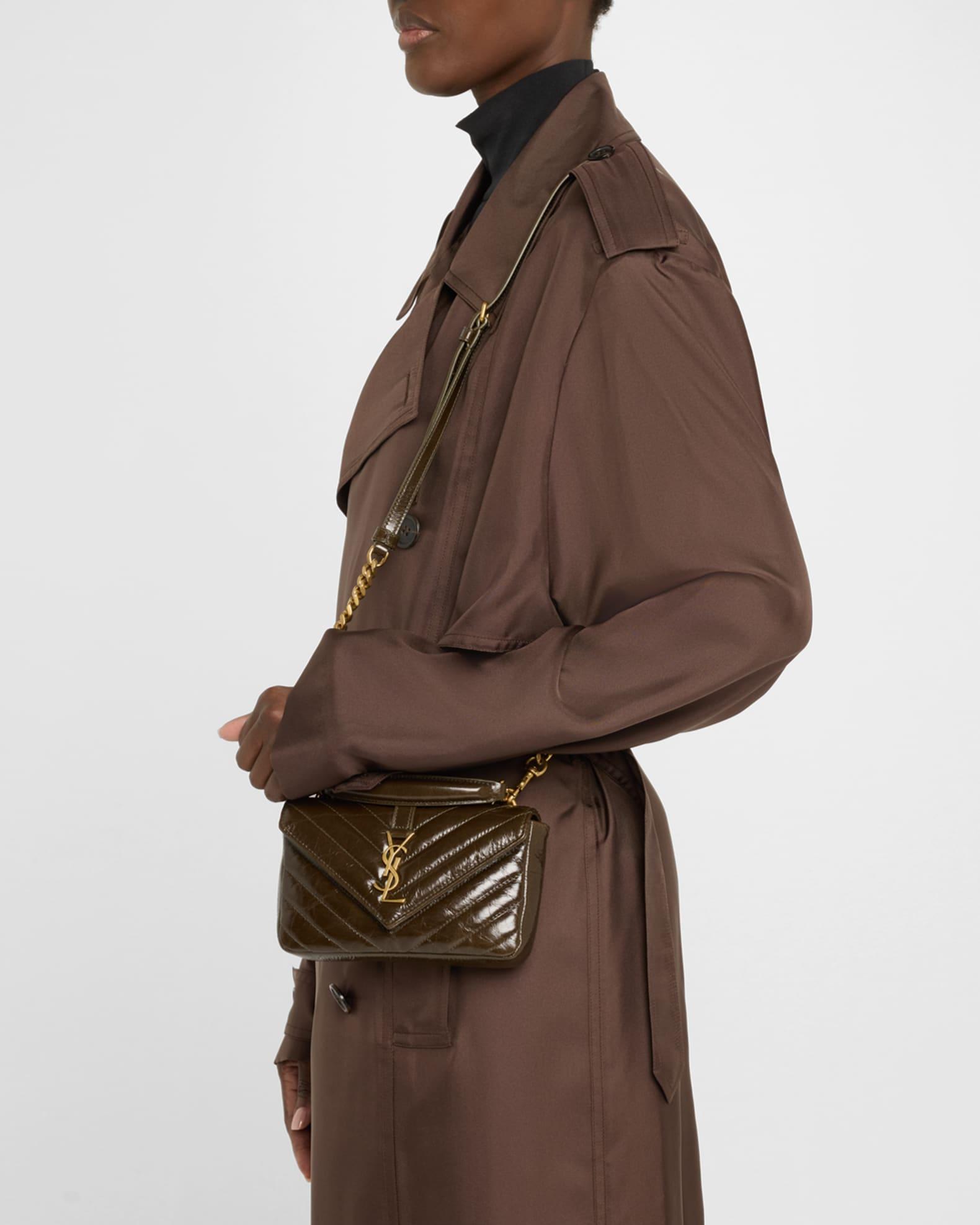 College Mini YSL Quilted Crossbody Bag Product Image