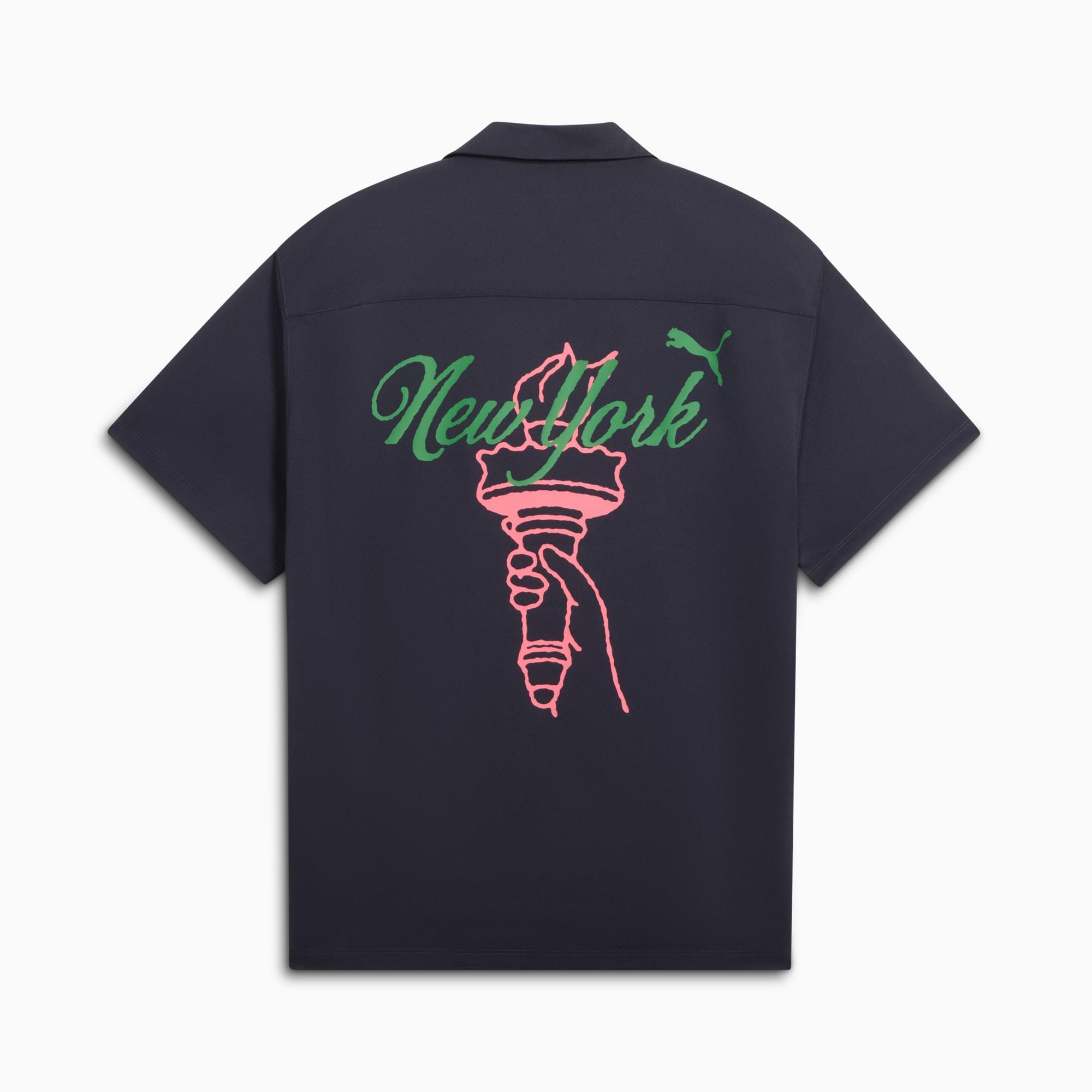 Wardrobe Essentials Bright Lights NYC Flagship Men's Relaxed Tee Product Image