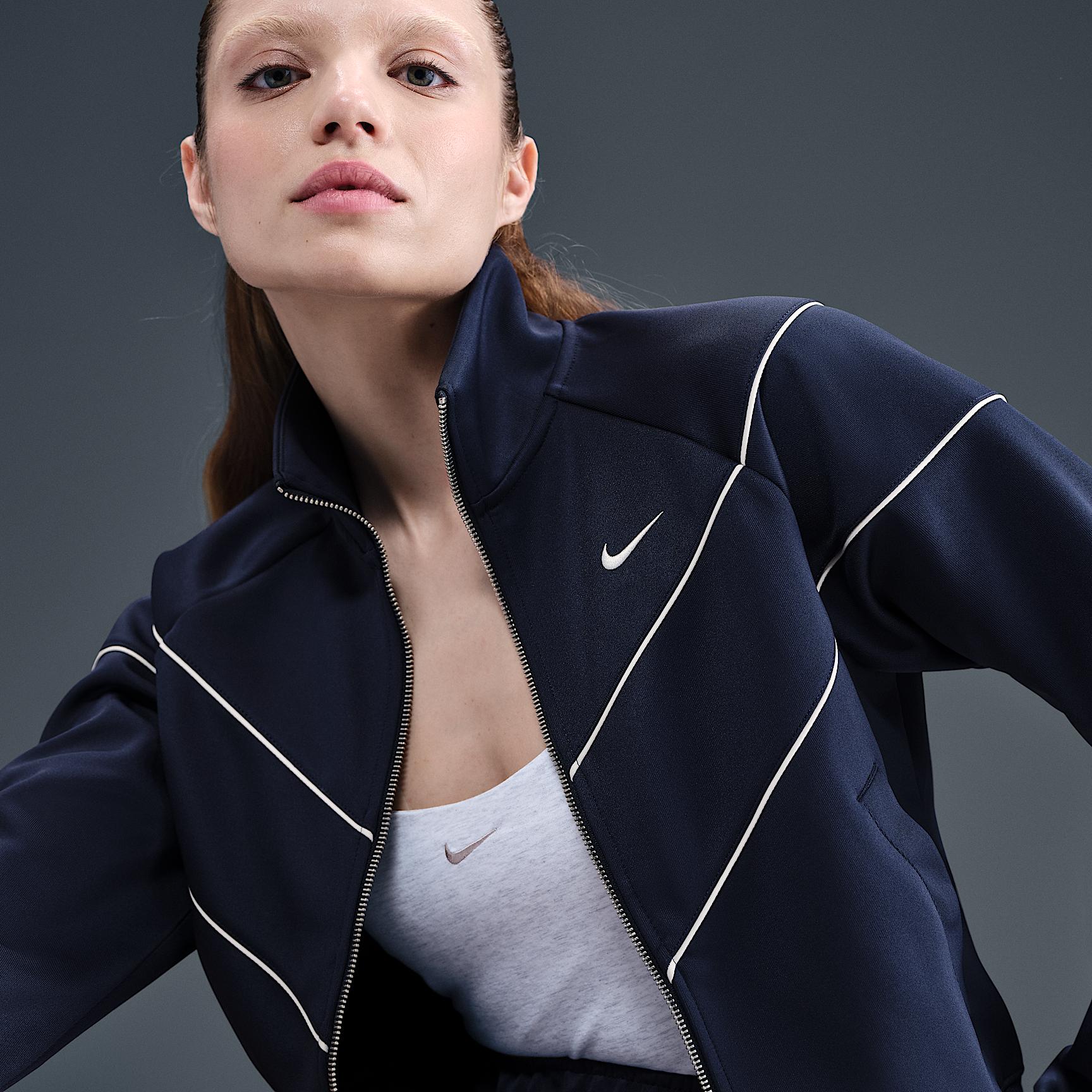 Womens Nike Sportswear Windrunner Knit Jacket | HJ0975-410 Product Image