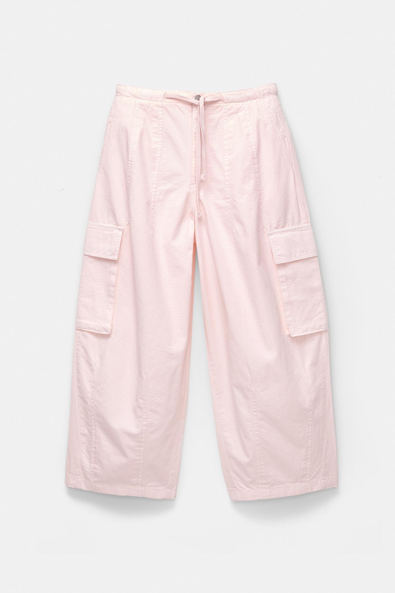 Technical balloon fit cargo pants Product Image