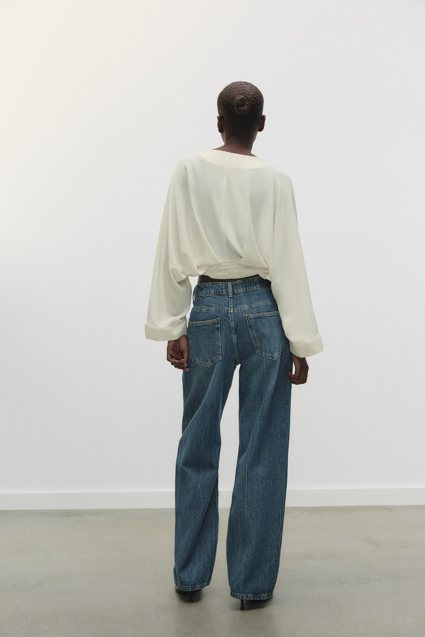 LOOSE FIT HIGH RISE WIDE LEG Z1975 JEANS Product Image