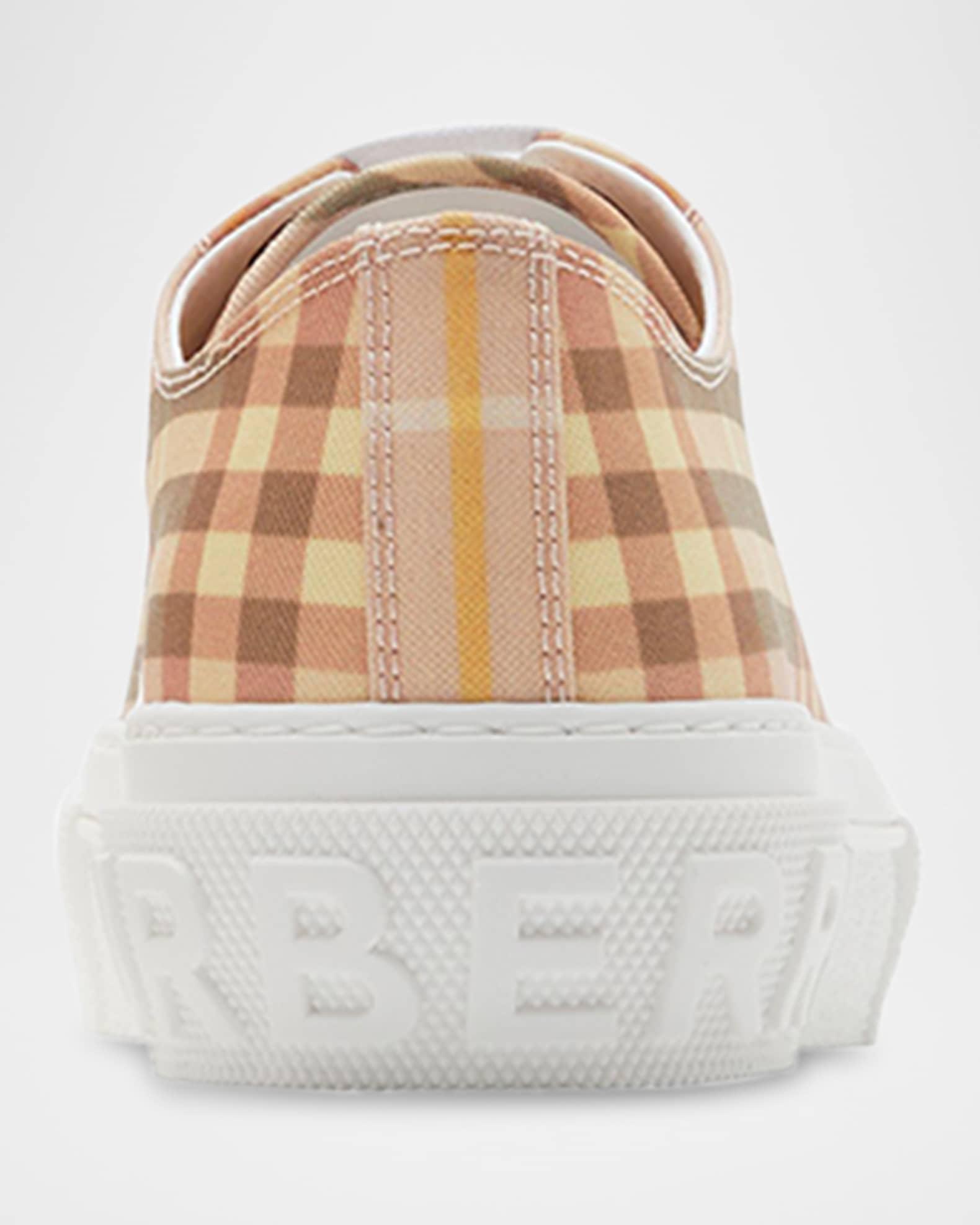 Jack Check Low-Top Sneakers Product Image