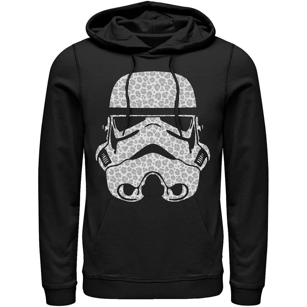 Men's Star Wars Stormtrooper Helmet Cheetah Fill Hoodie,  Product Image