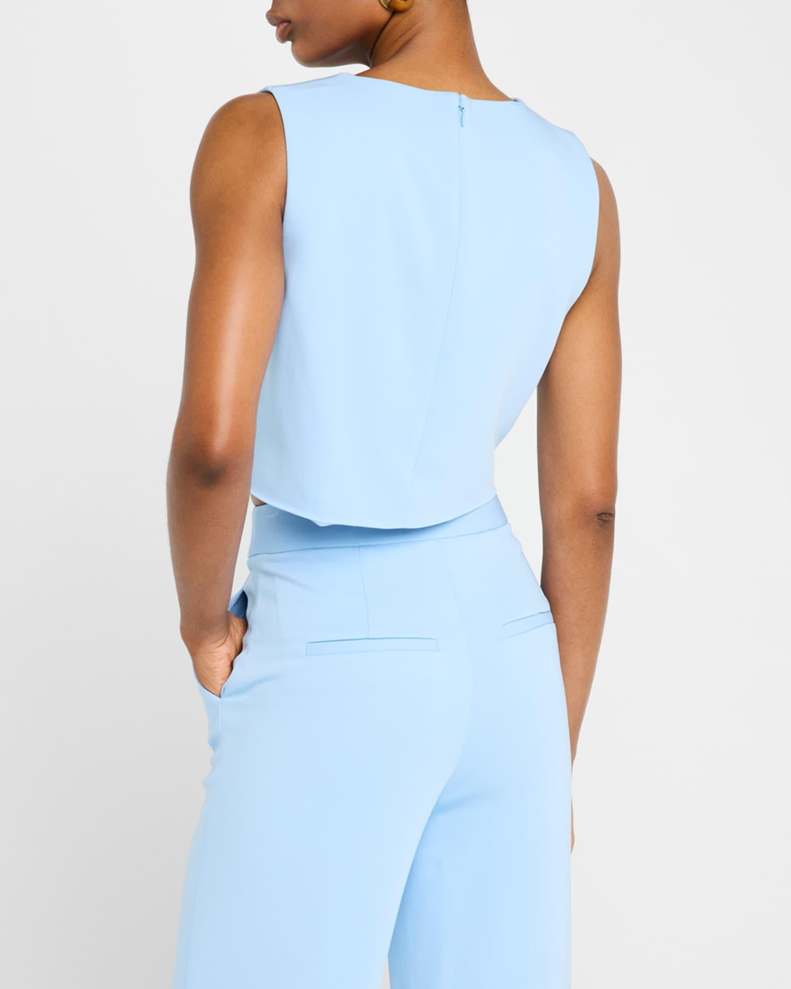 Drexley Buttoned Crop Top Product Image