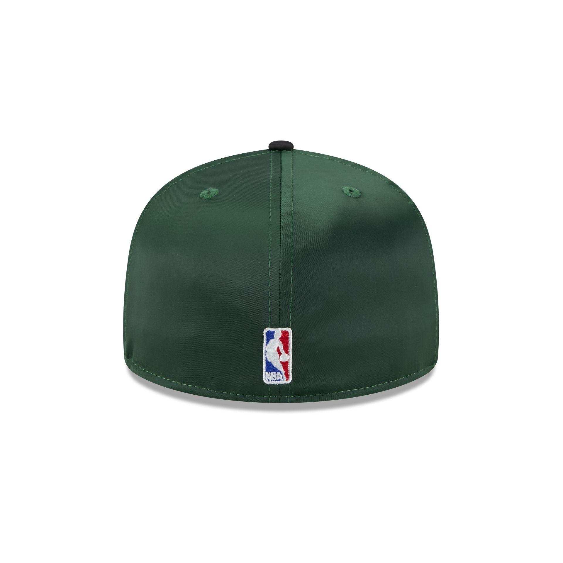 Milwaukee Bucks Spring Satin 59FIFTY Fitted Hat Male Product Image