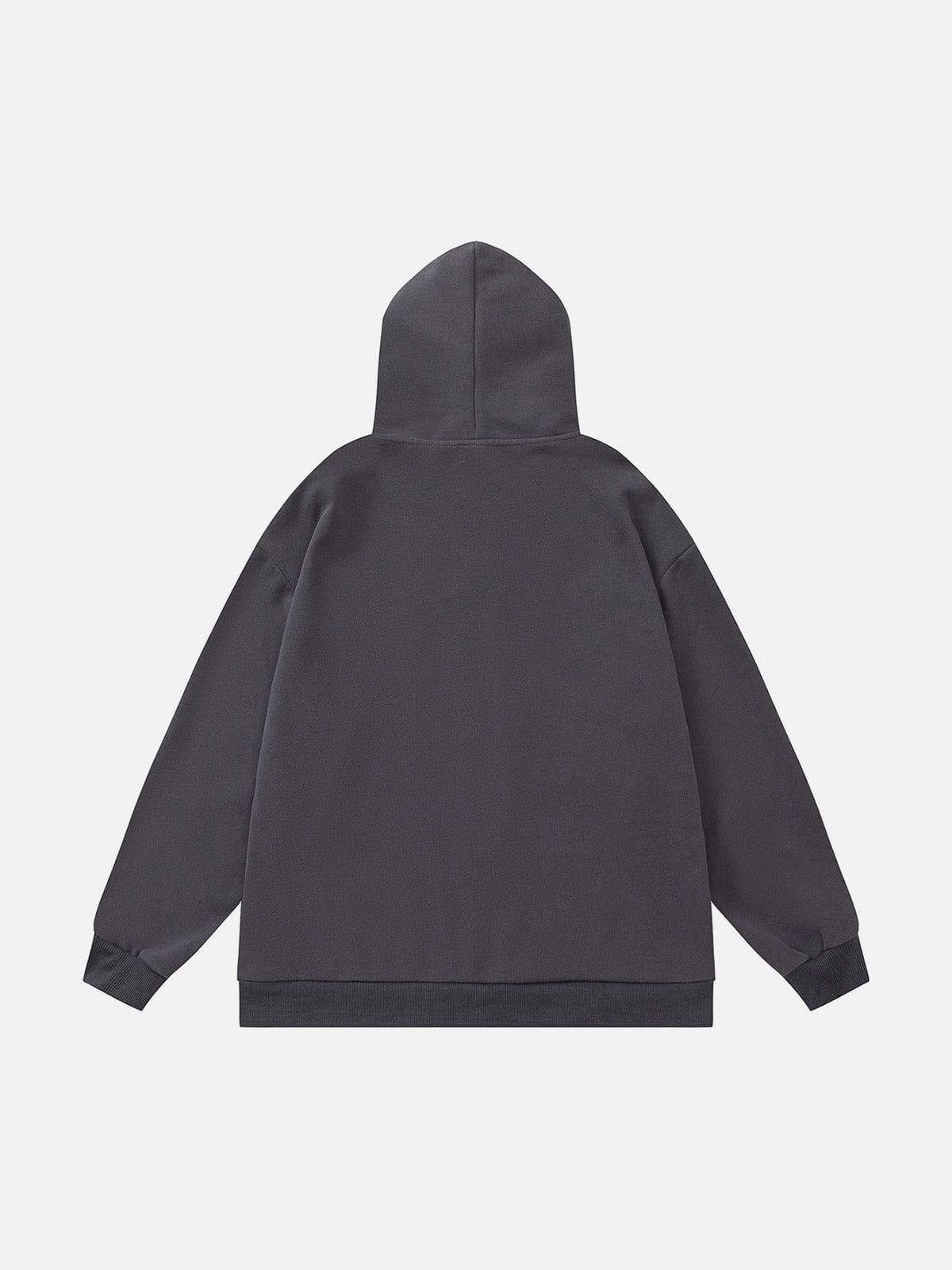 Aelfric Eden Applique Zip Up Hoodie Product Image