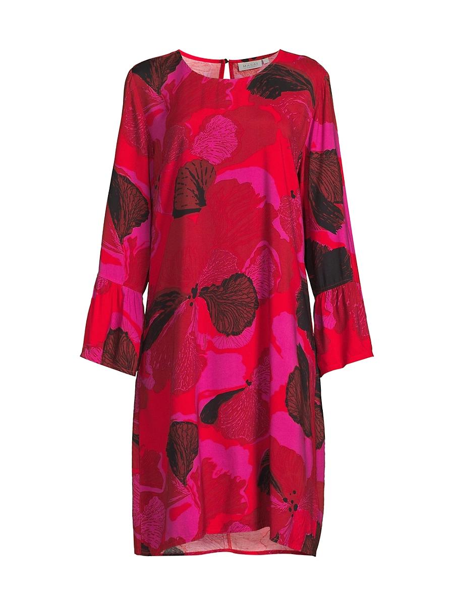 Womens Novella Floral Twill Dress Product Image