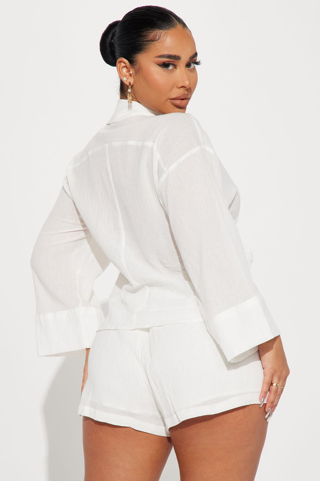 Kati Short Set - White Product Image