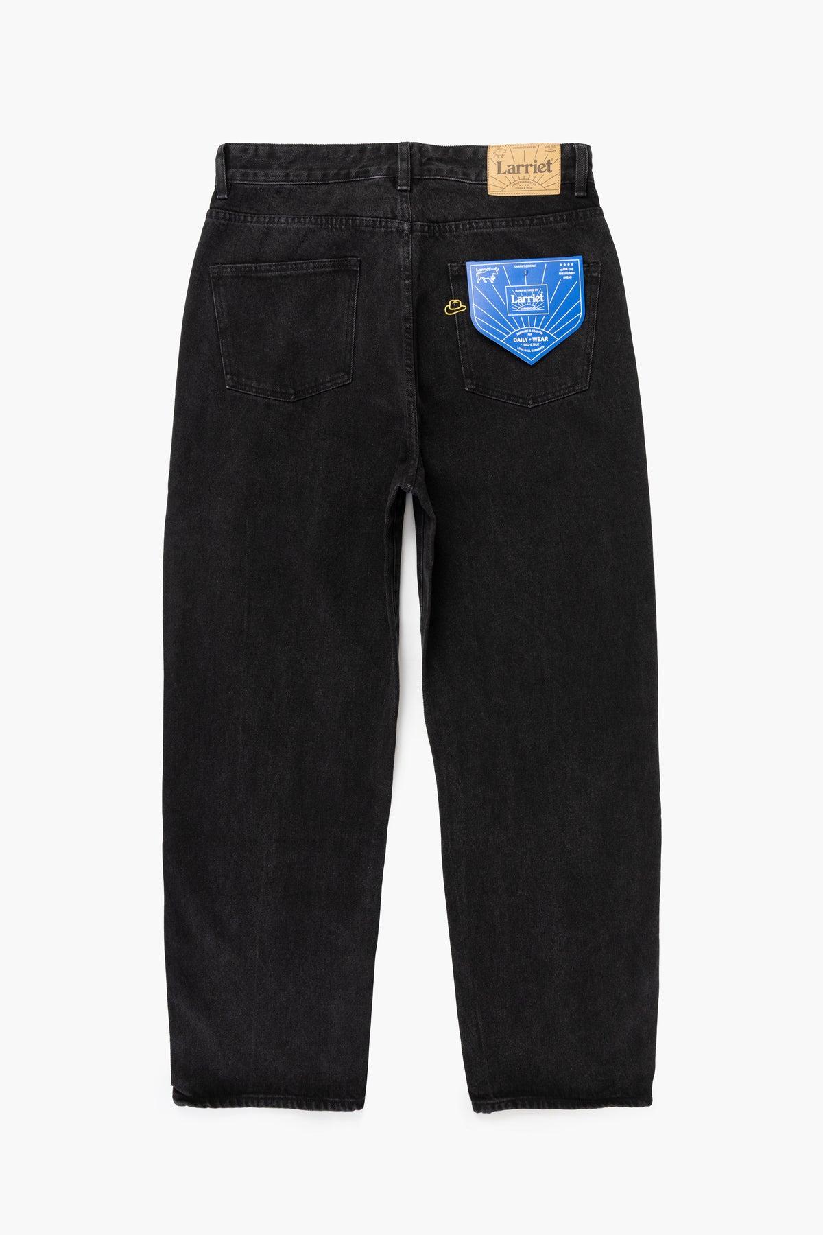 Larriet - Walé Jeans - Used Black Product Image