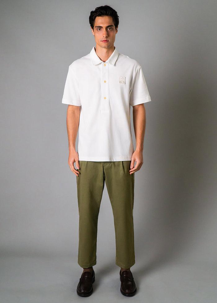 Pique Polo White Product Image