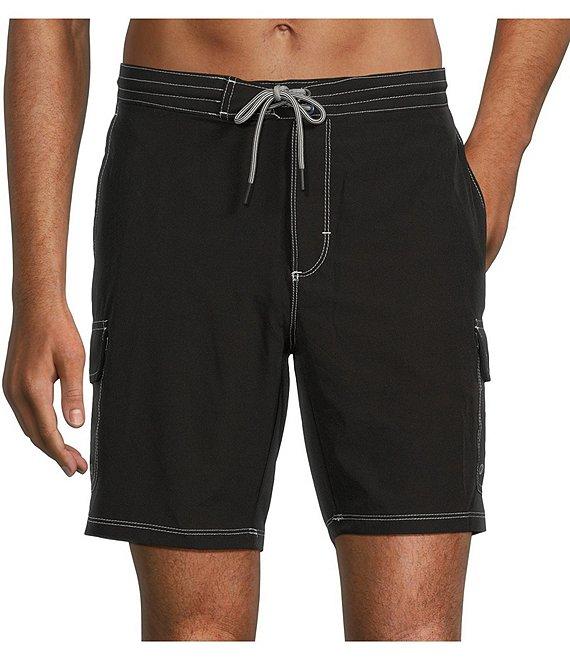 Tommy Bahama Baja Bay 8#double; Inseam Poplin Board Shorts Product Image