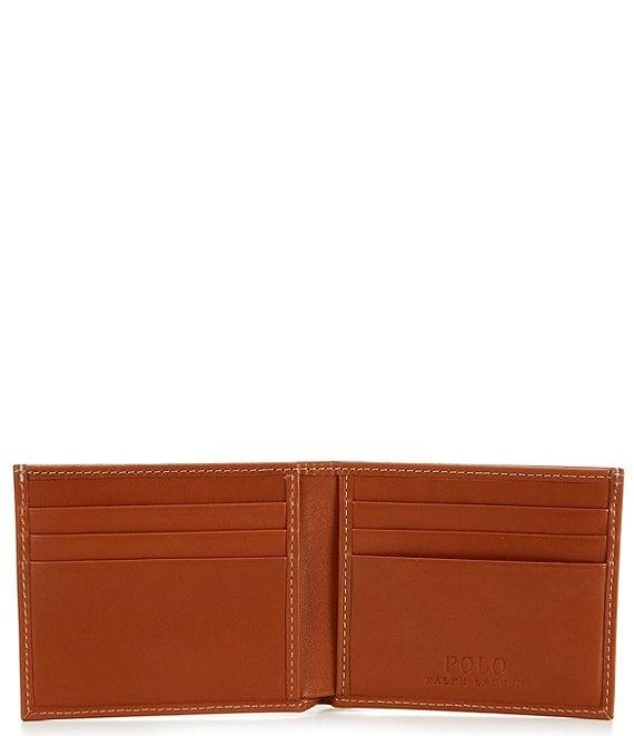 Polo Ralph Lauren Six Card Slot Burnished Leather Billfold Product Image
