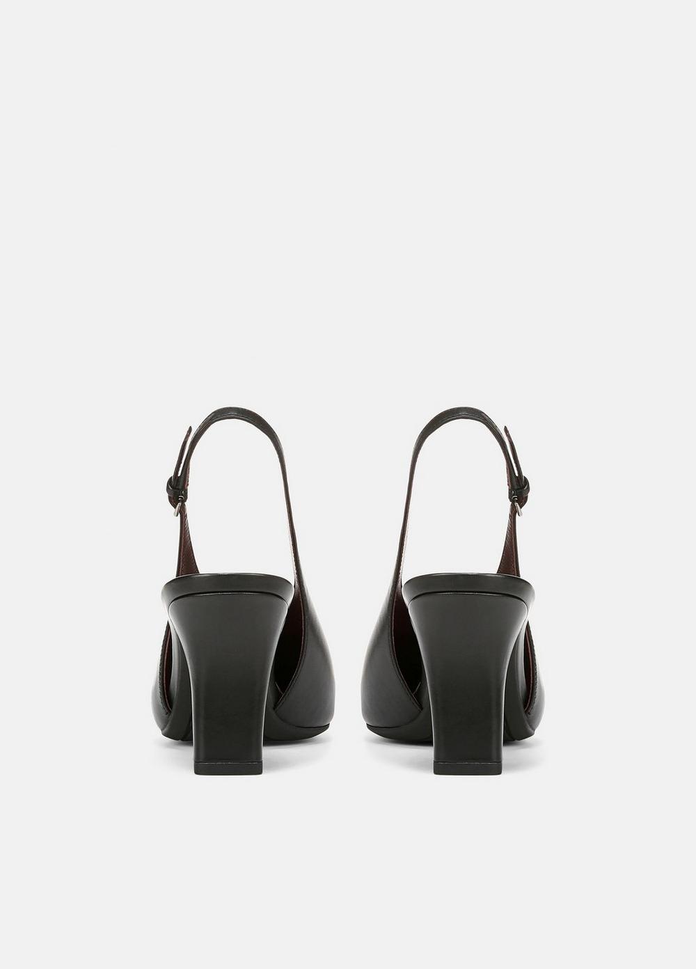 Devi Leather Slingback Pump Product Image