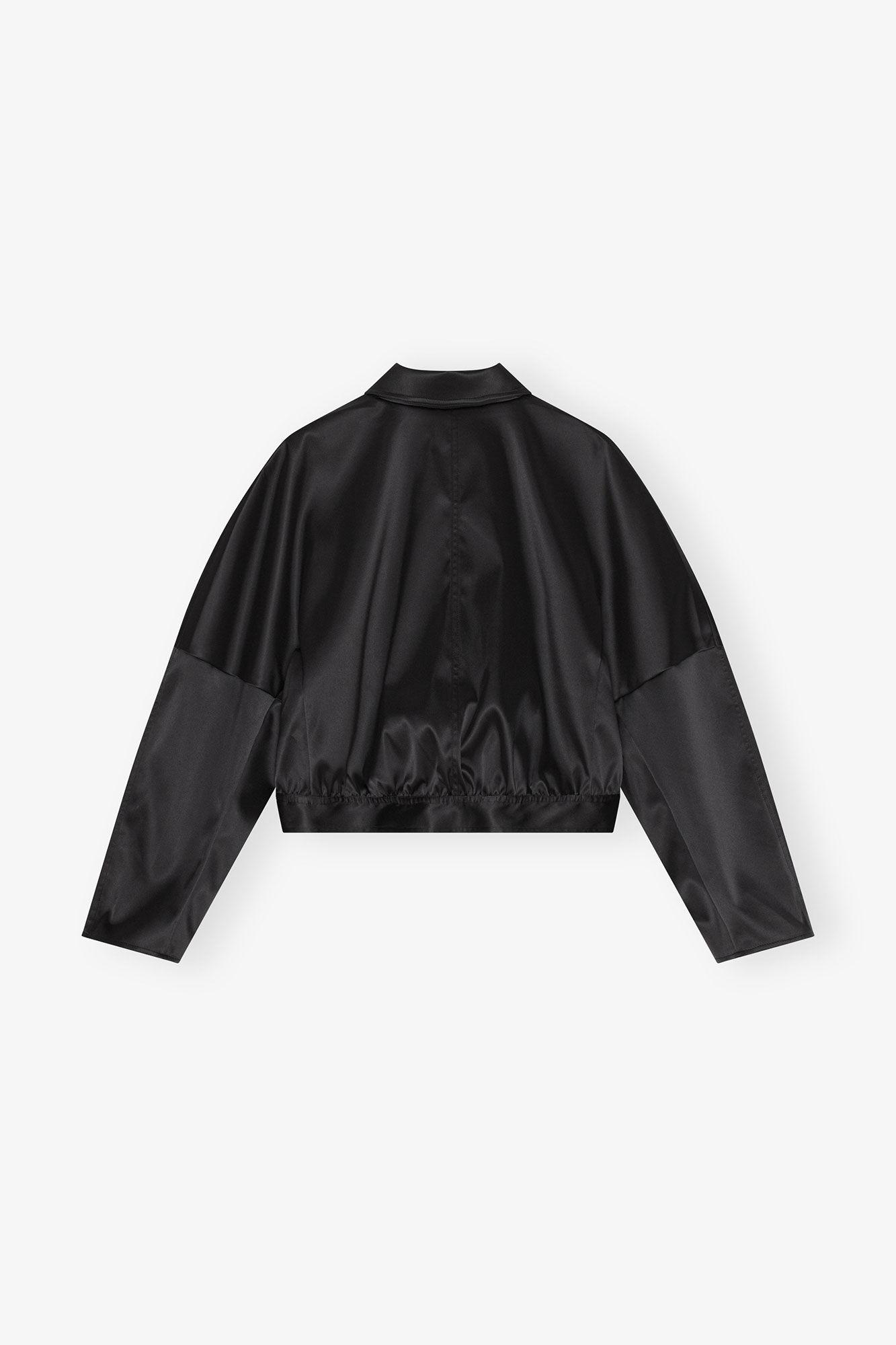 Double Satin Short Jacket Product Image