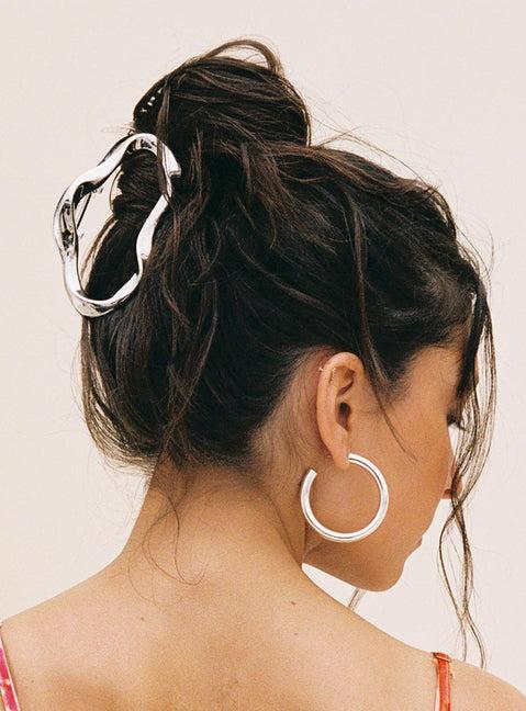 Take It Off Hair Clip Chrome Product Image