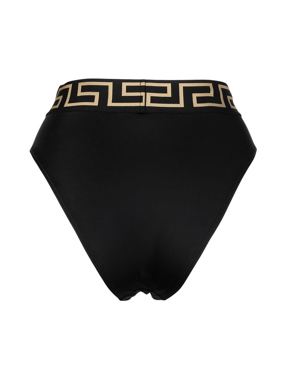 Greca Border high-waisted bikini bottoms Product Image