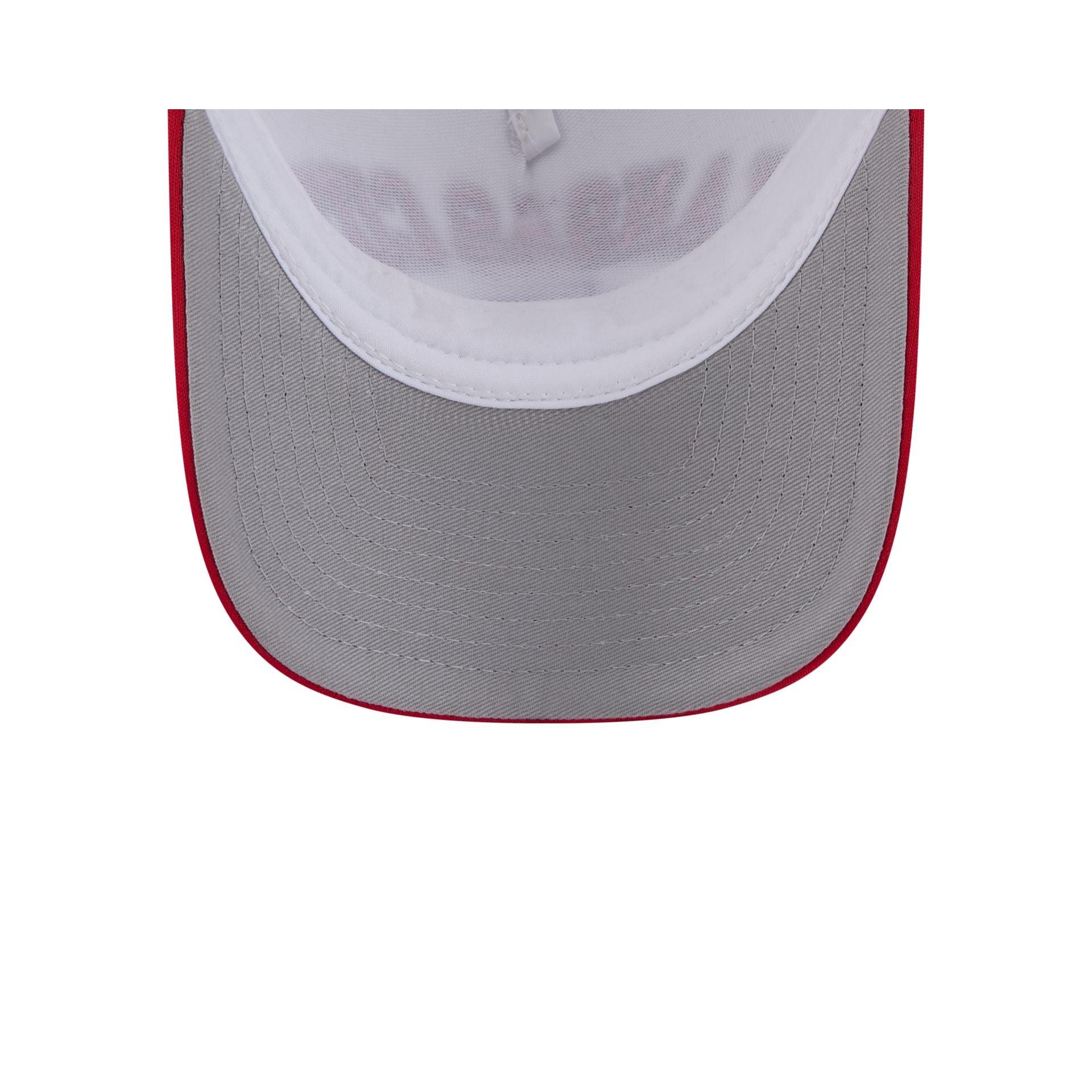 Kansas City Chiefs Chrome Arch 9FORTY M-Crown A-Frame Trucker Hat Male Product Image