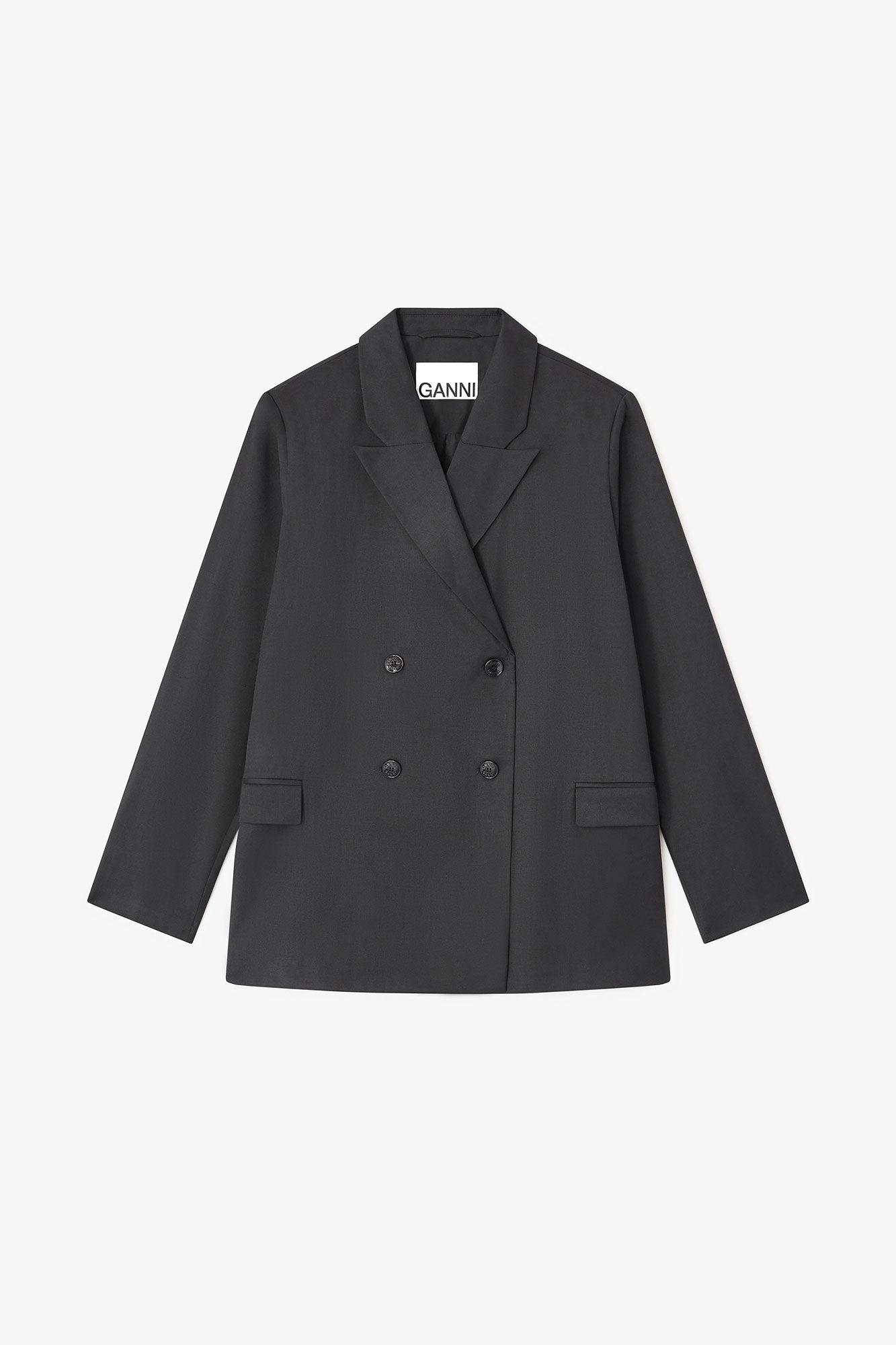 Double-breasted Wool Blazer Product Image