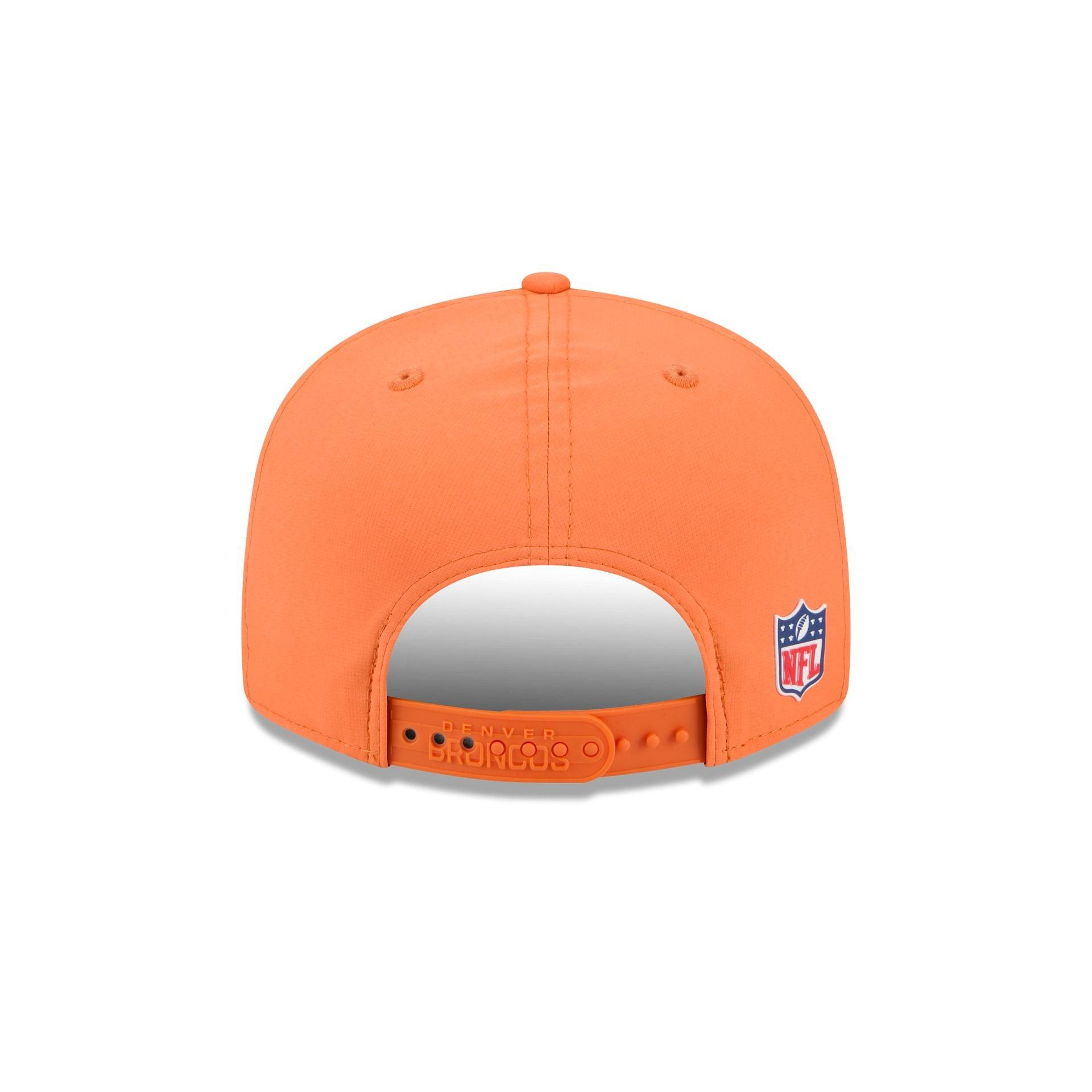 Denver Broncos 2025 Sideline Hot Weather Split Panel 9FIFTY Snapback Hat Male Product Image