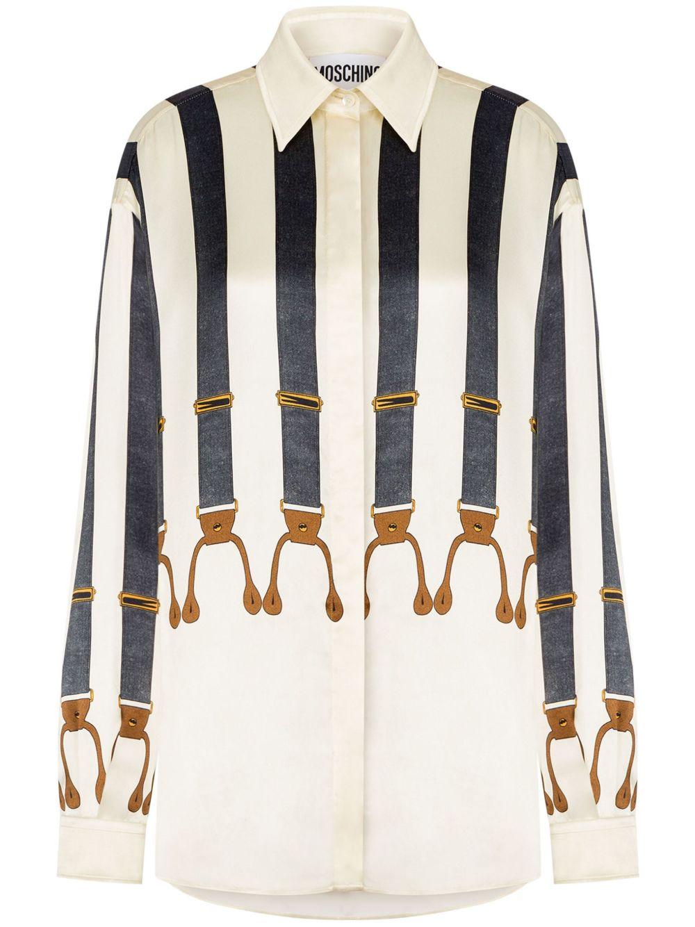 Belt Print Shirt Product Image