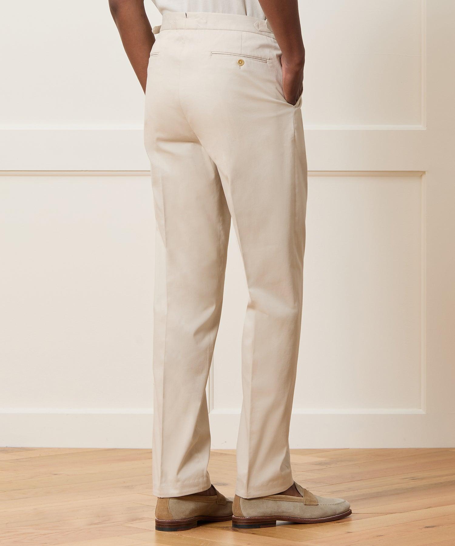 Italian Cotton Side Tab Trouser Product Image