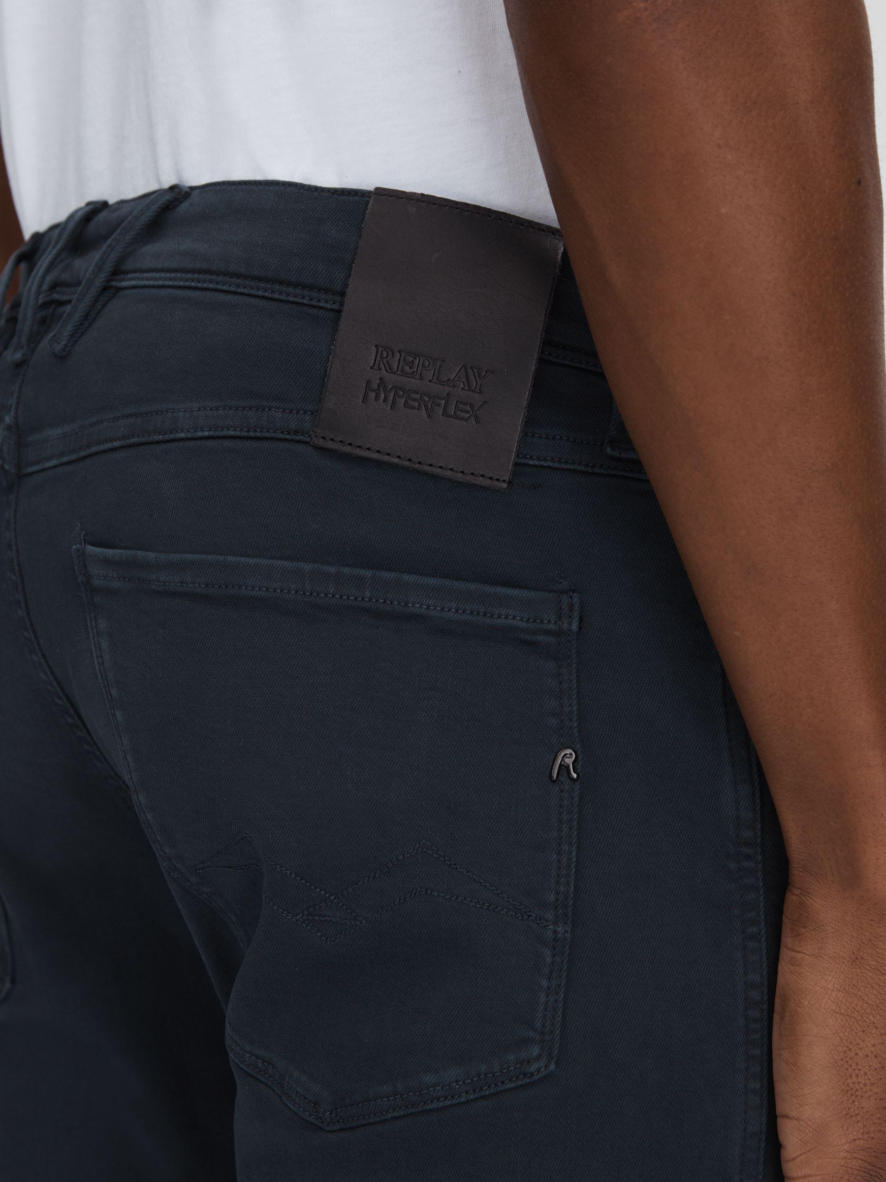 Slim Fit Garment Dyed Jeans in Blue Product Image