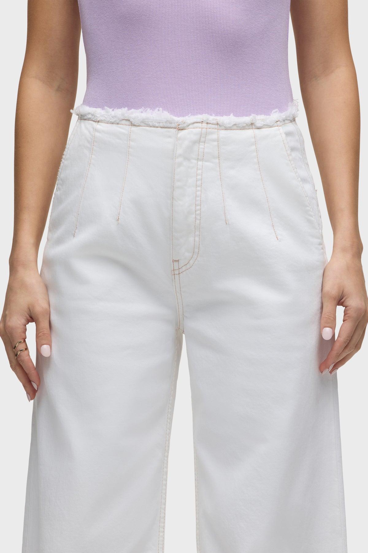 James High-Rise Darted Wide Leg Jean Female Product Image