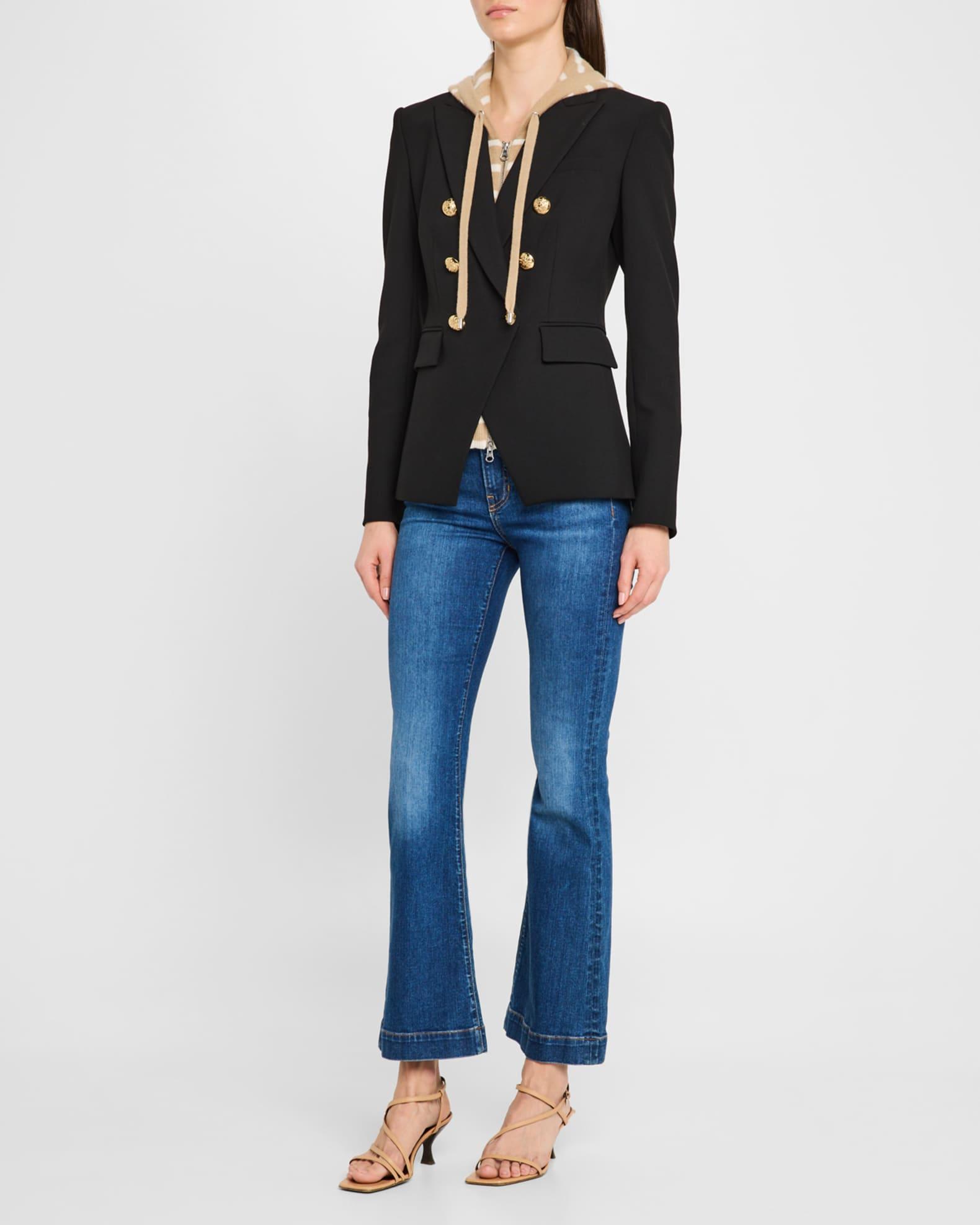 Carson Off-Duty Kick-Flare Jeans Product Image