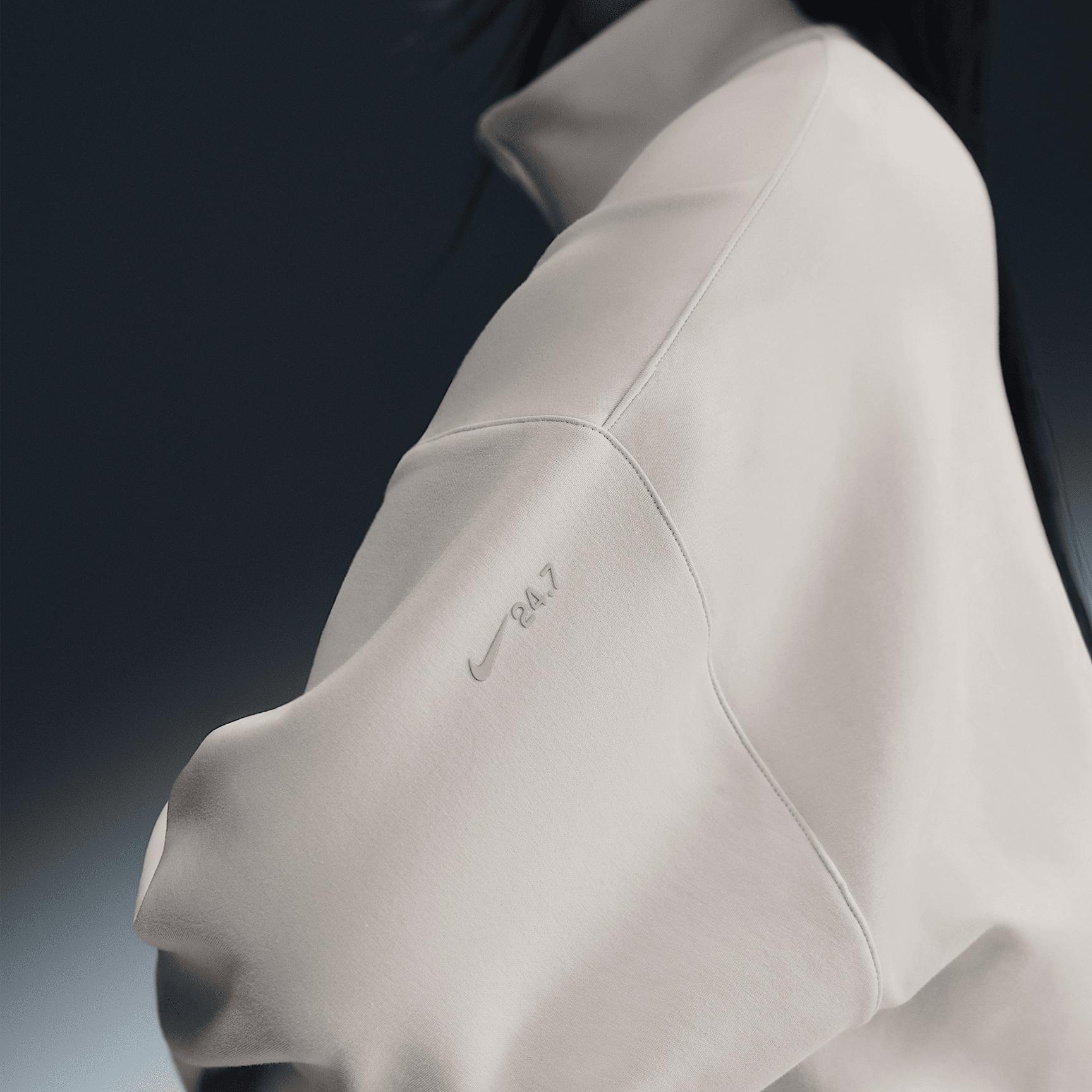 Nike Womens 24.7 ImpossiblySoft Dri-FIT Oversized 1/2-Zip Top | HQ8188-104 Product Image