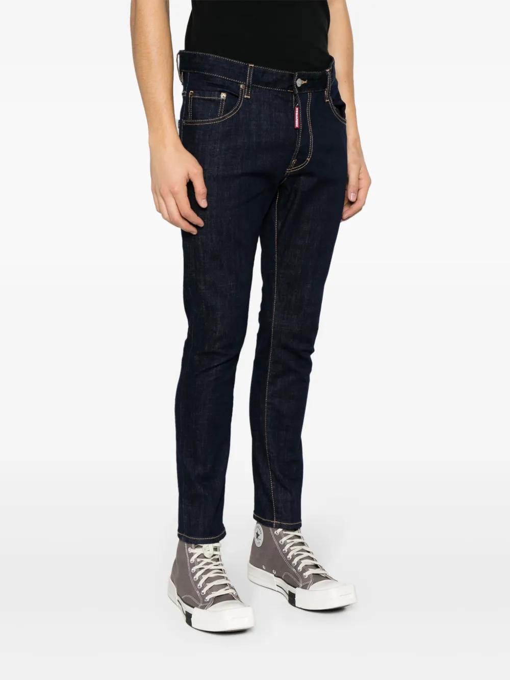 mid-rise skinny jeans Product Image