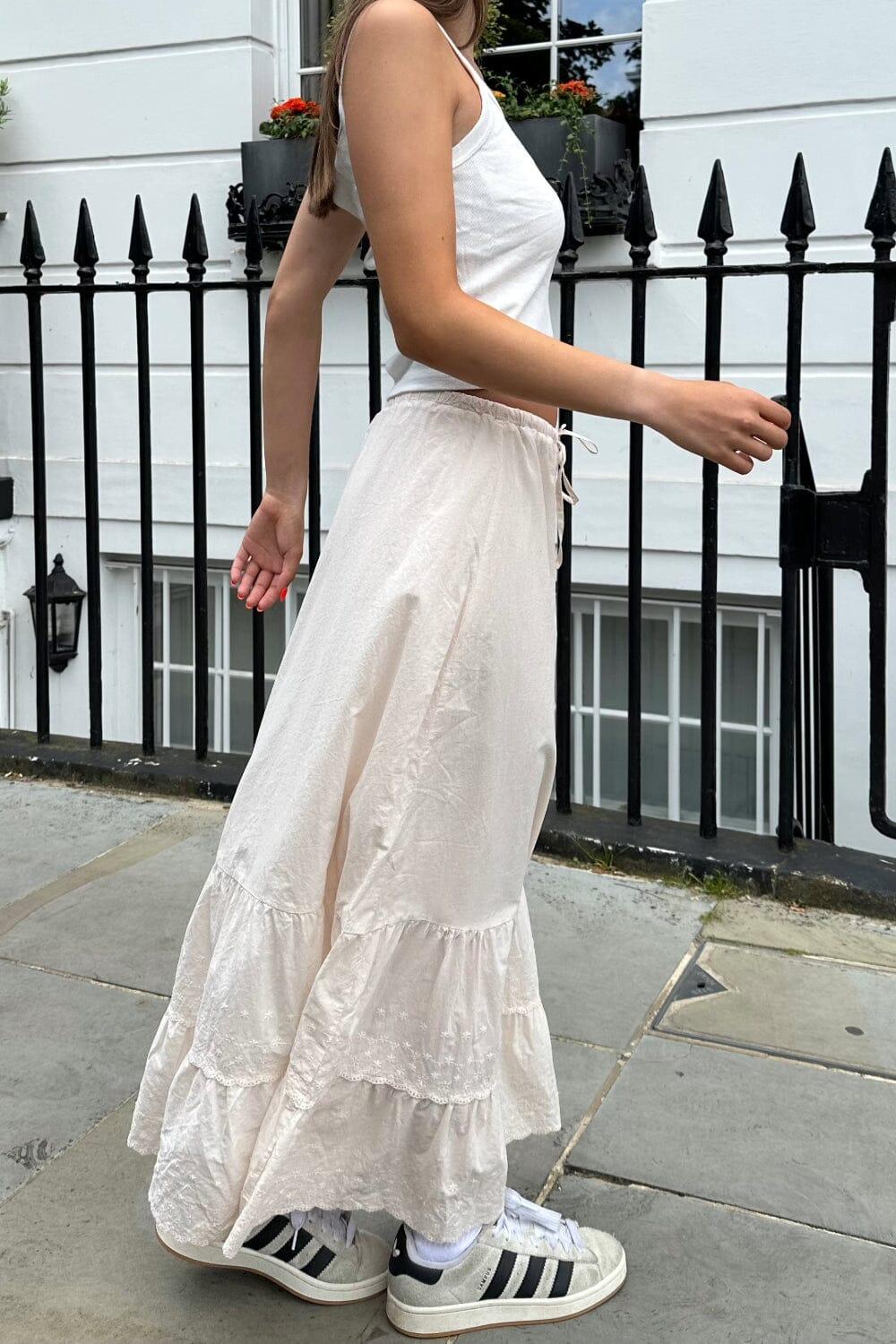 Olive Skirt Product Image