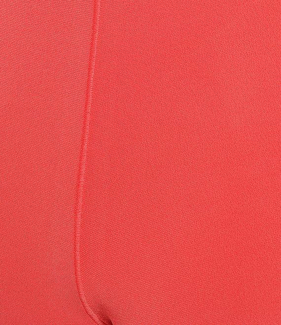 Eva Varro Single Layered Elastic Waist Straight Wide Leg Pants Product Image