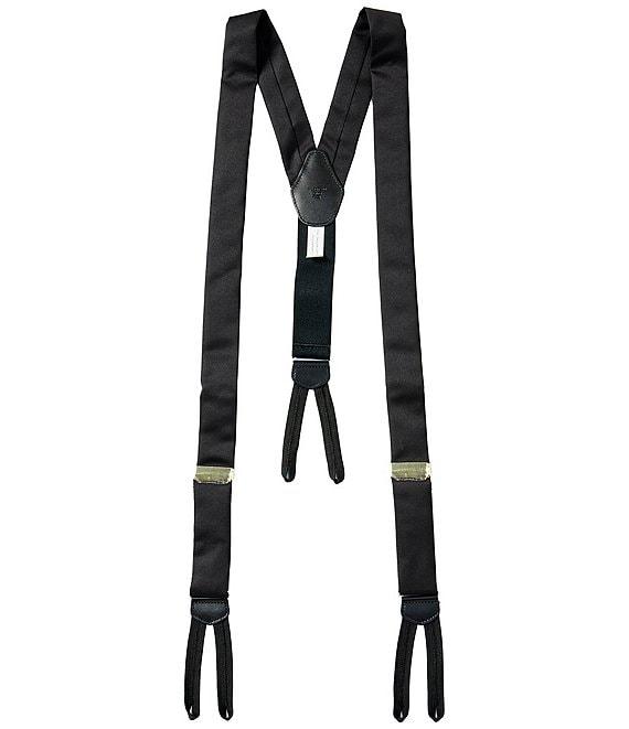 Tre Vero Solid Non-Convertible Suspenders Product Image