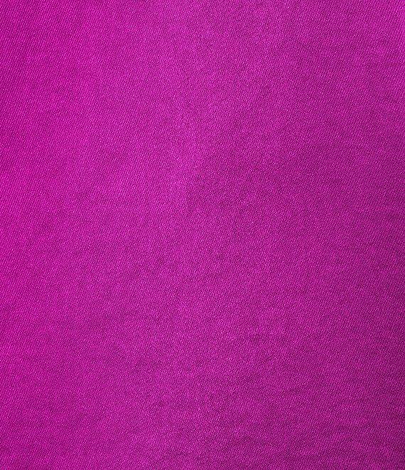 Trina Turk Ursa Satin Boat Neck Long Balloon Sleeve Top Product Image