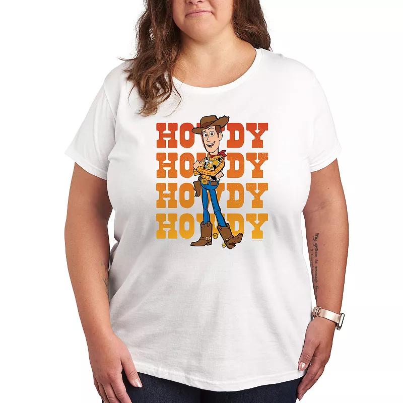 Disney / Pixar's Toy Story Woody Plus Howdy Graphic Tee, Women's,  Product Image