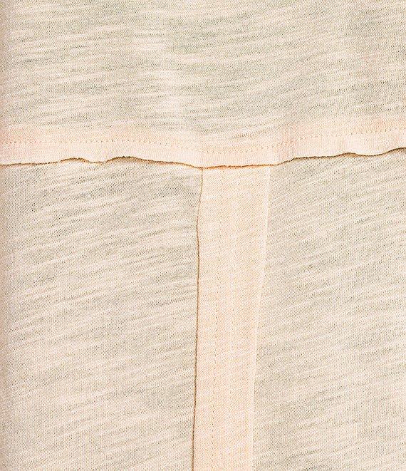 Kinesis V-Neck Raw Edge Dolman Tee Product Image