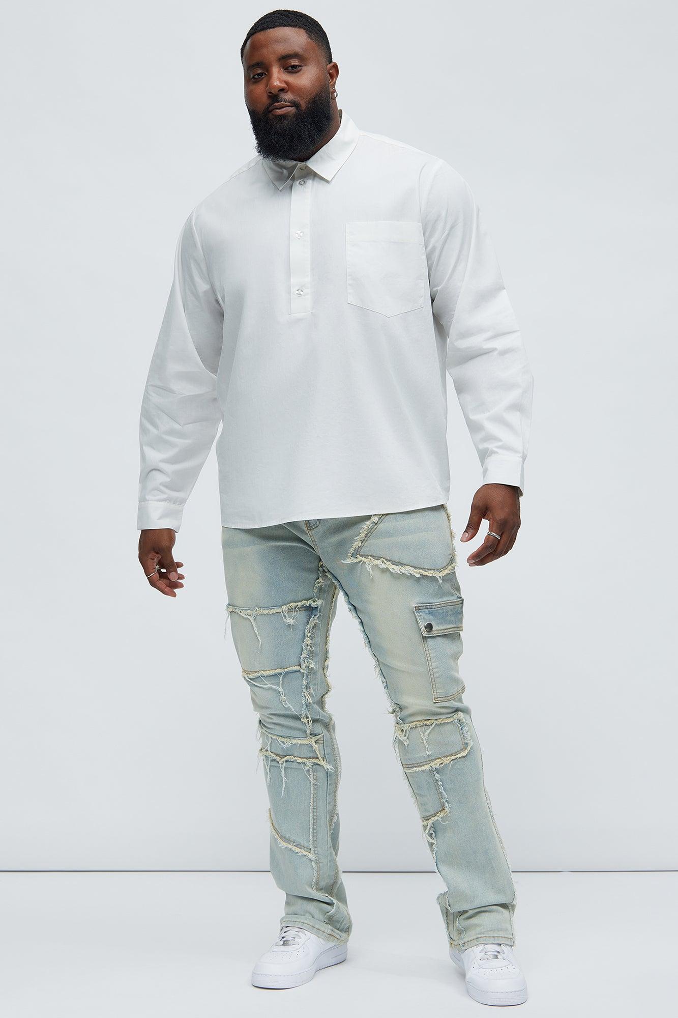 Quick Popover Shirt - White Product Image