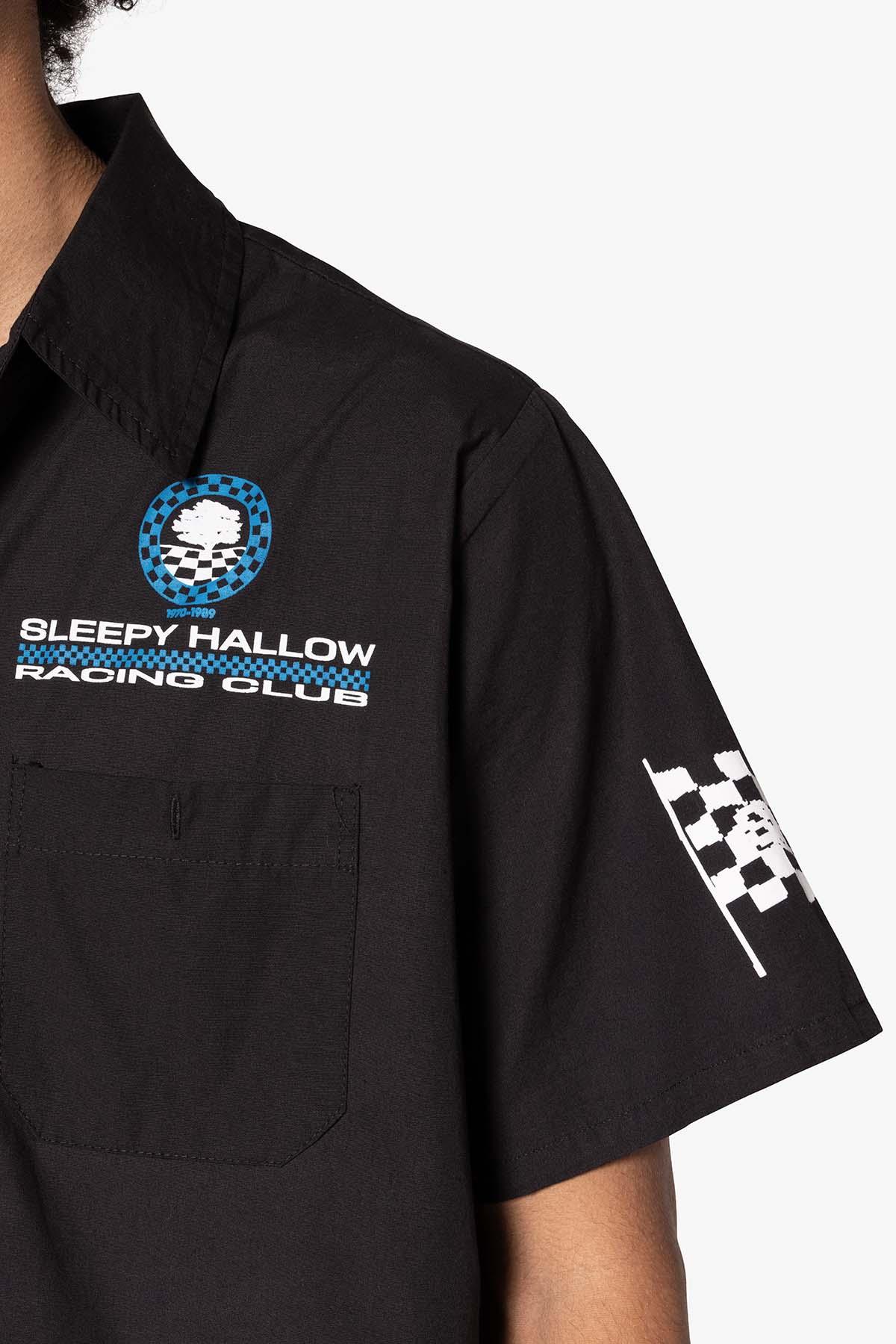 SHRC Pit Crew Cropped Shirt - Black Product Image