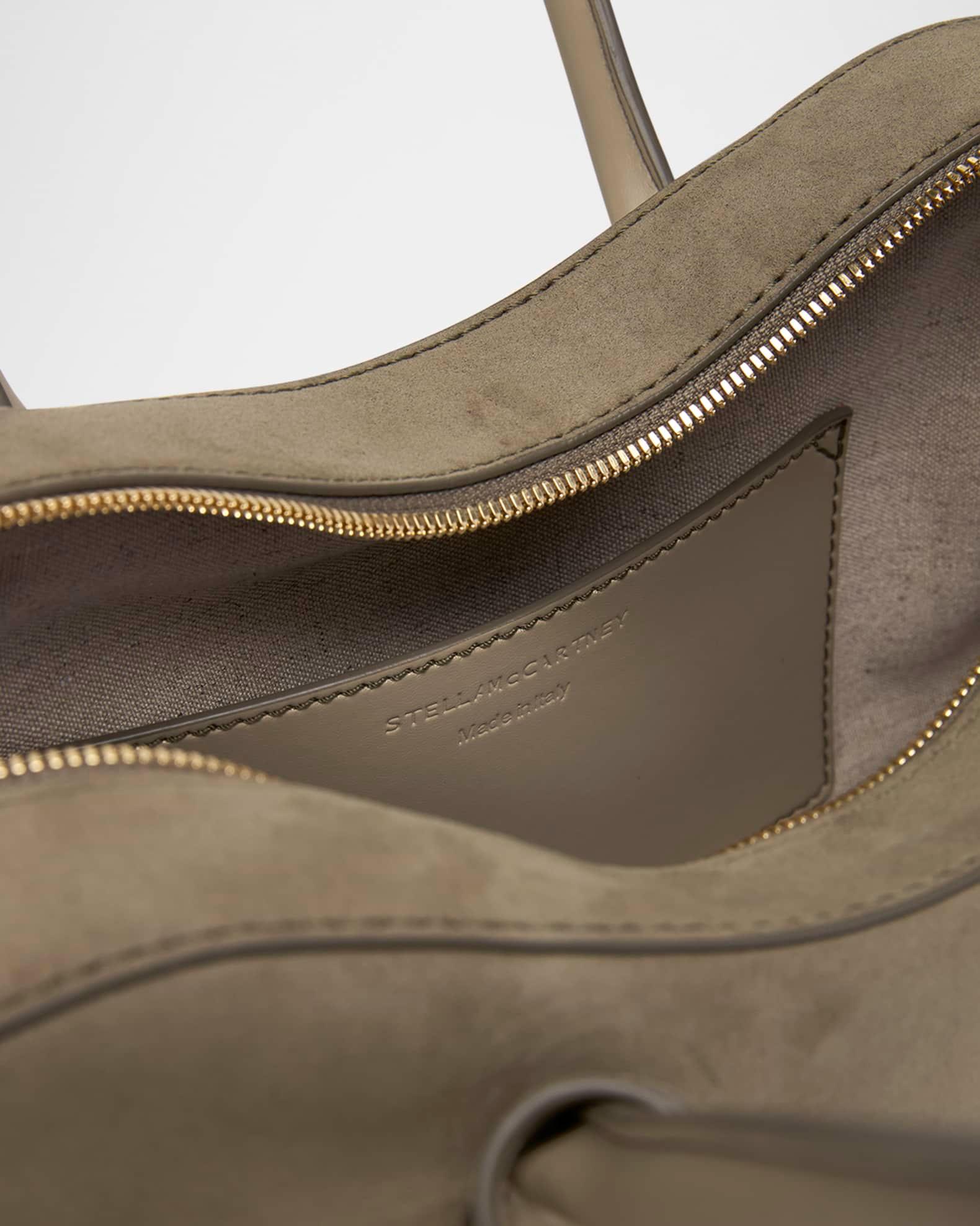 Zip Vegan Suede Shoulder Bag Product Image