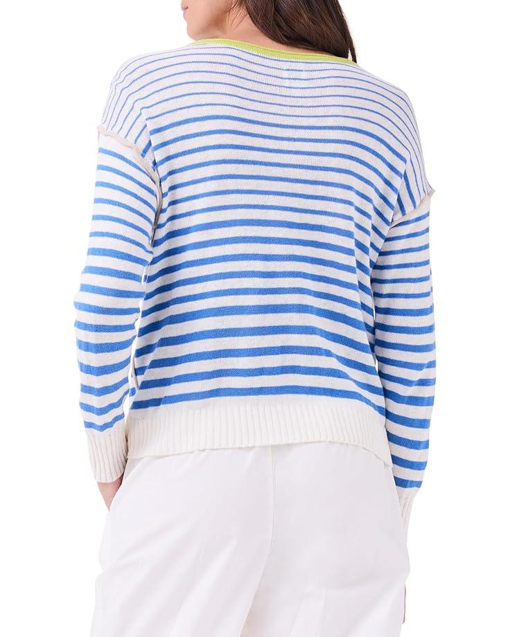 Women's NIC+ZOE Petite Striped Up Supersoft Sweater Product Image